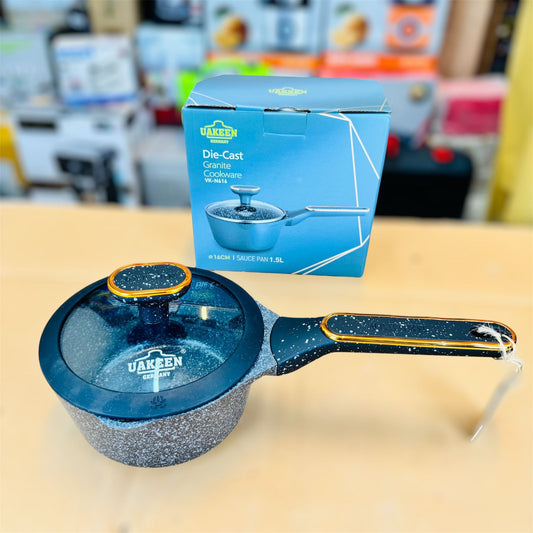 Uakeen Induction Die-Cast Granite Saucepan 16cm VK-N616