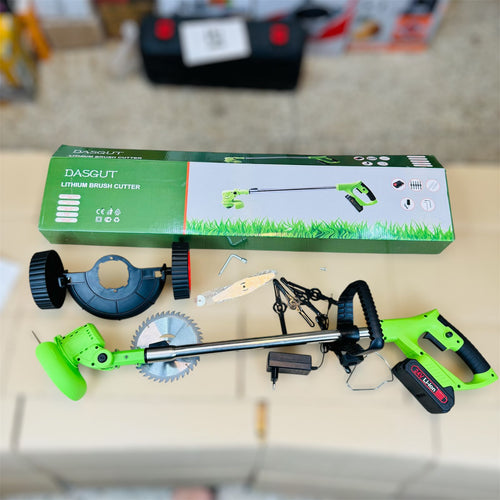 3 in 1 Rechargeable grass cuter machine set ( grass trimmer