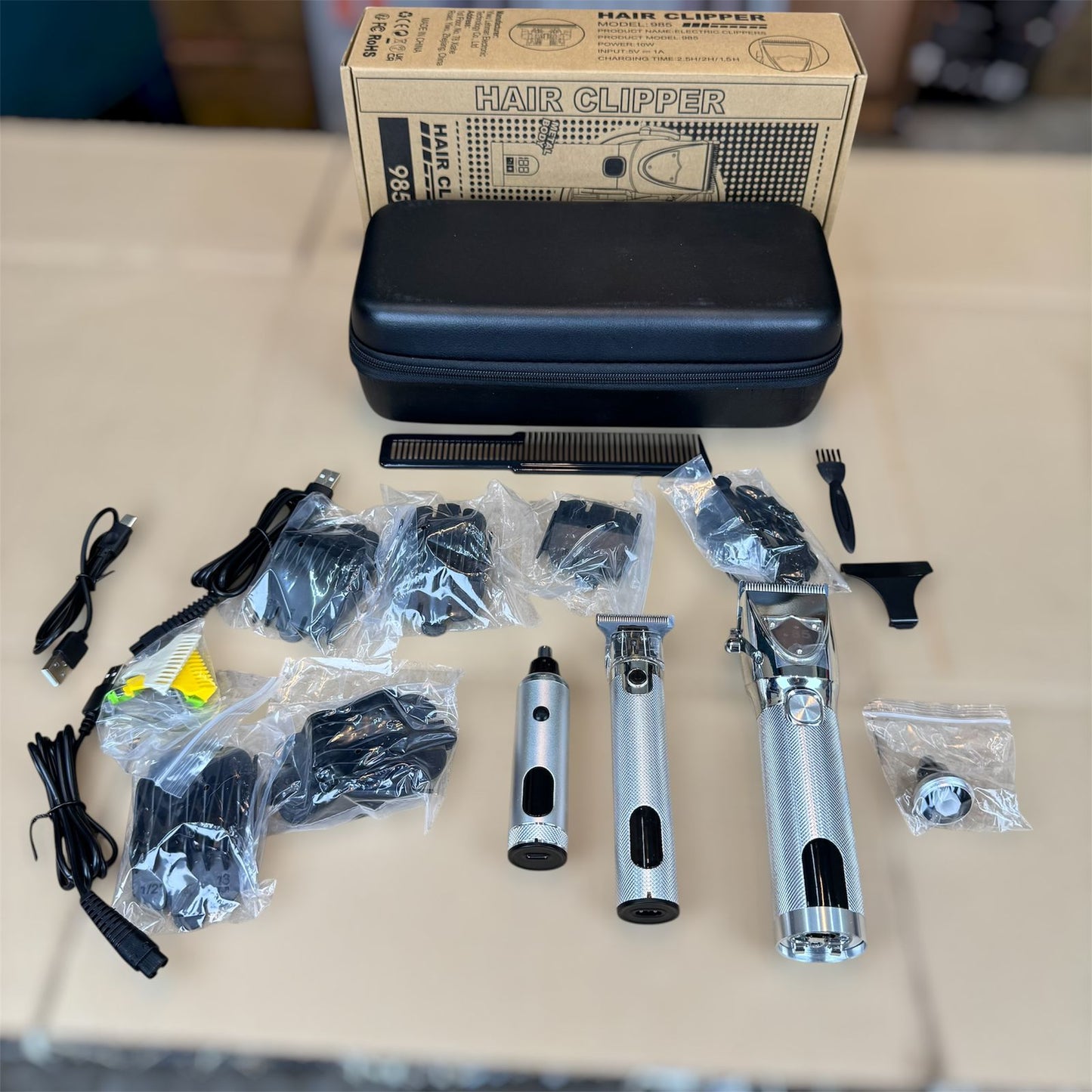 Professional hair grooming kit ( hair trimmer set)