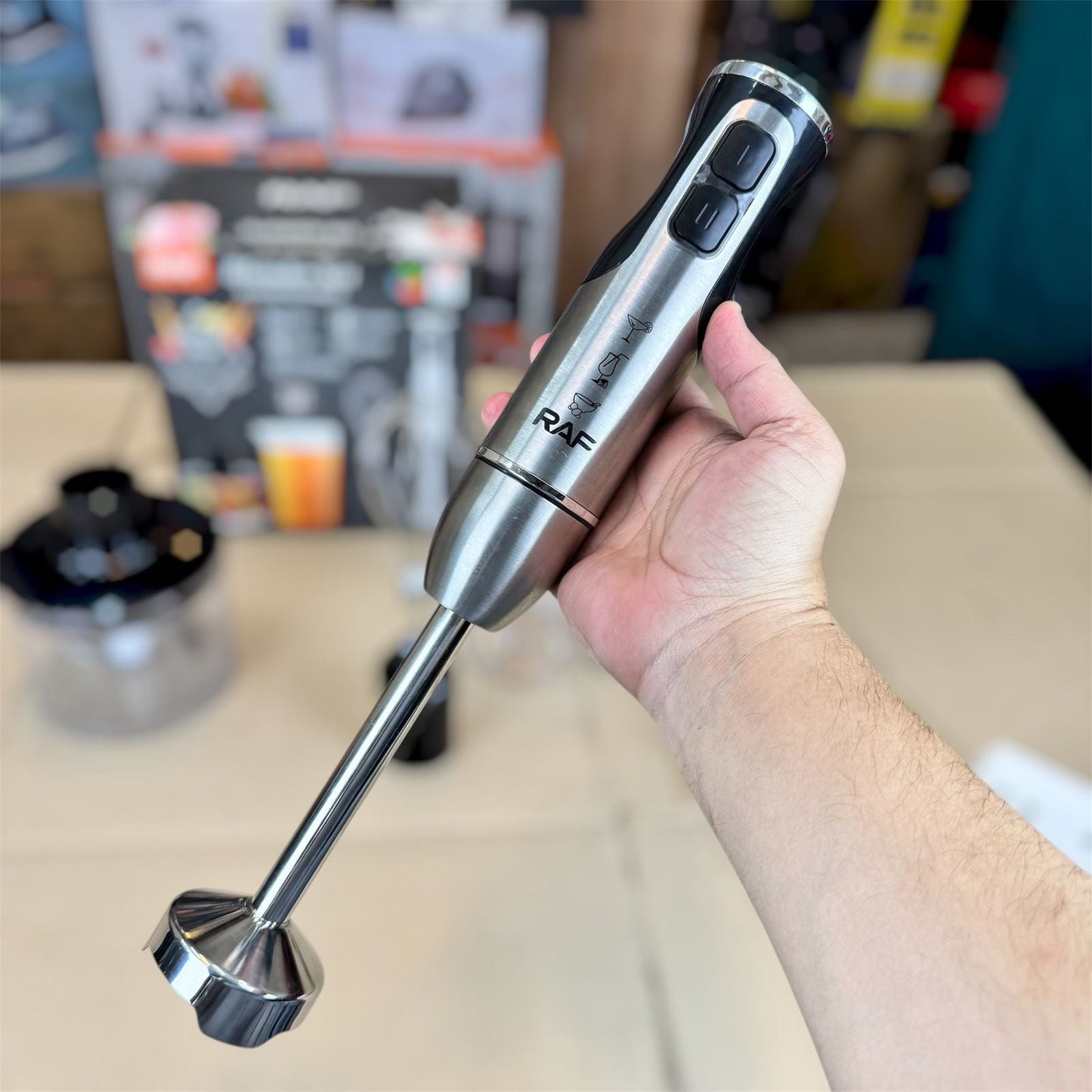 Raf 4 in 1 hand blender set