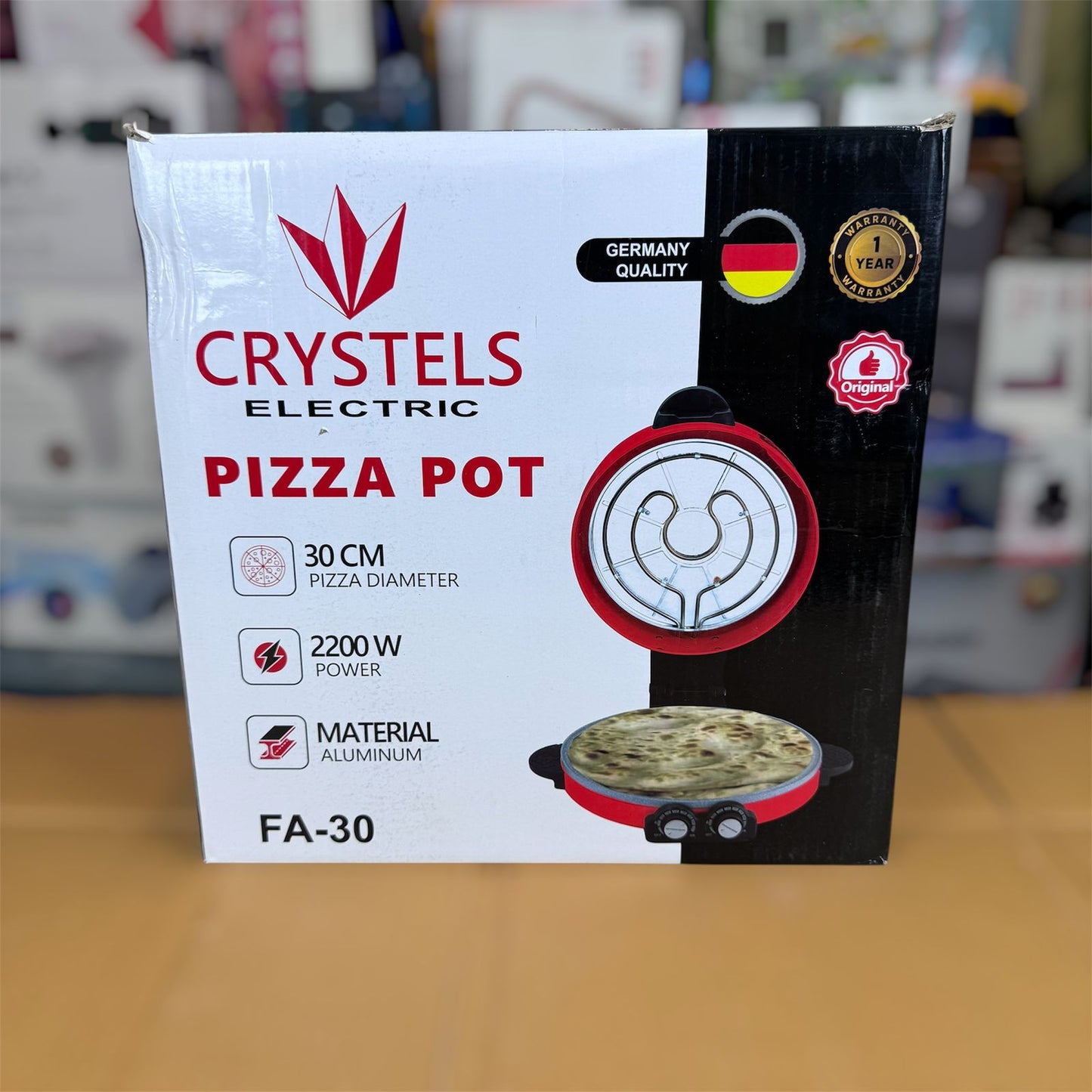 lot import 30cm pizza and roti maker