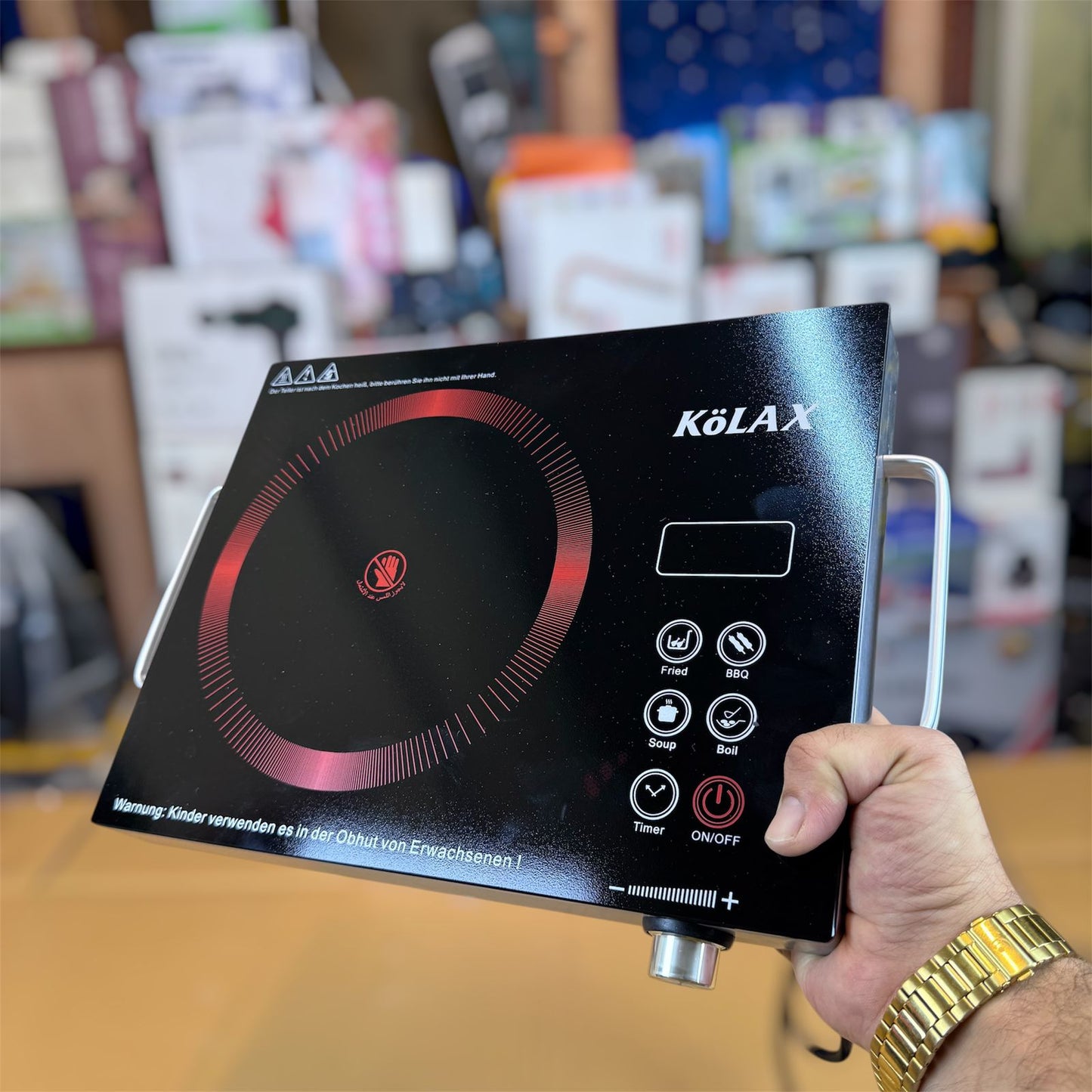 kolax ceramic infrared cooker model 92804 ( 2200watt )