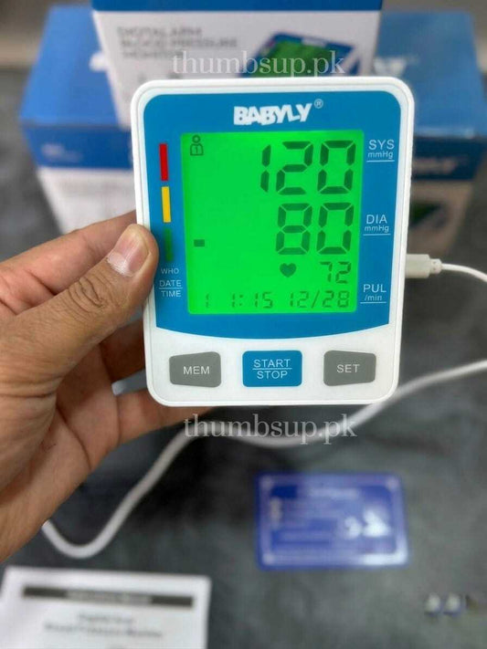 Babyly BL-8033 Digital Blood Pressure Monitor Upper Arm