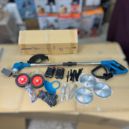 3 in 1 Rechargeable grass cuter machine set ( grass trimmer