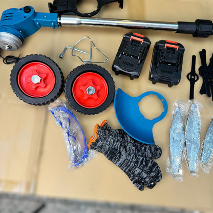 3 in 1 Rechargeable grass cuter machine set ( grass trimmer