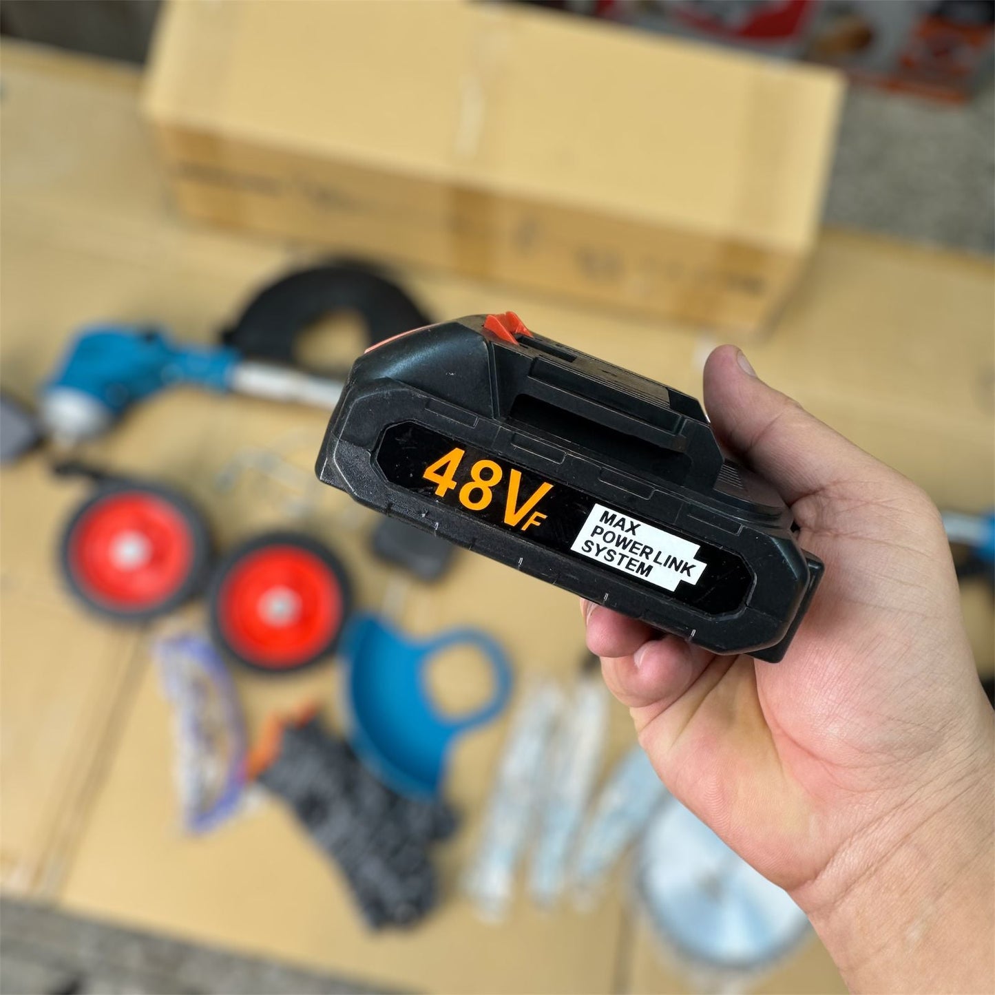 3 in 1 Rechargeable grass cuter machine set ( grass trimmer