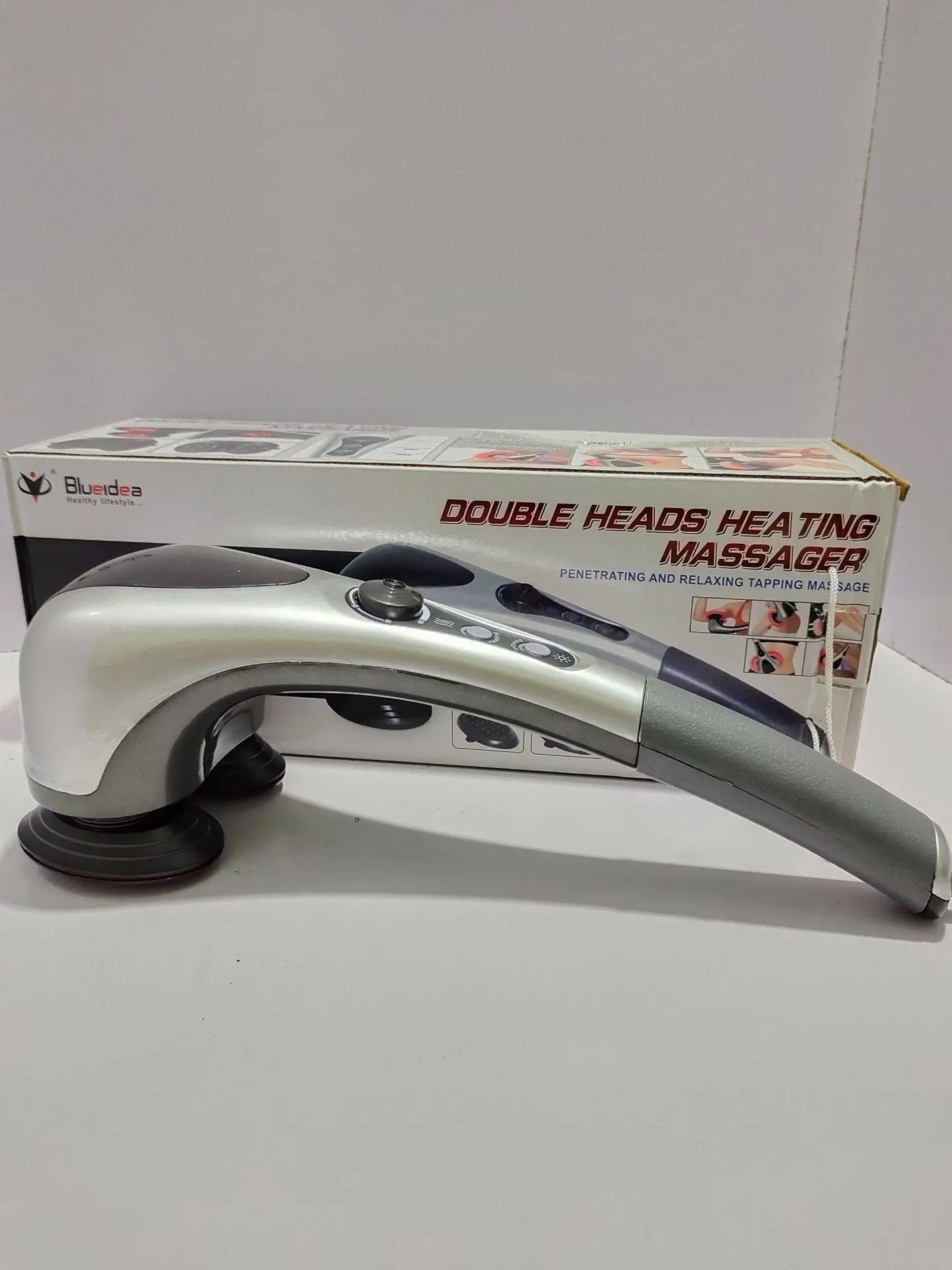 Double Head Heating Massager