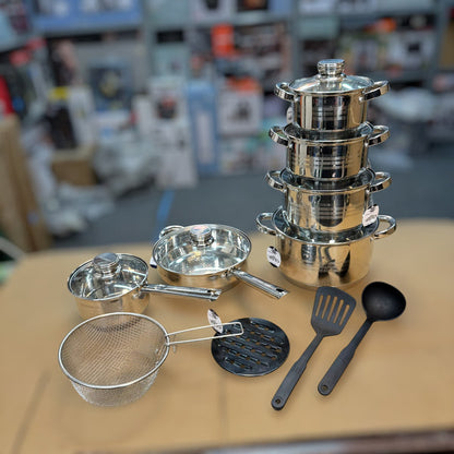 Imported Berghome line 16 pieces  Cookware Set