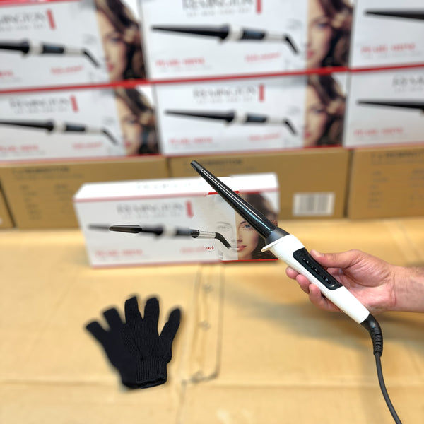 Remington CI96W1CN Pearl Shine Hair Conical Curl Wand