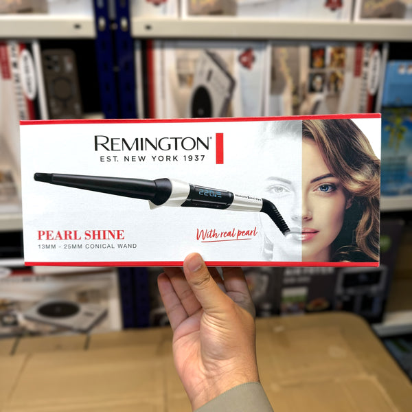 Remington CI96W1CN Pearl Shine Hair Conical Curl Wand