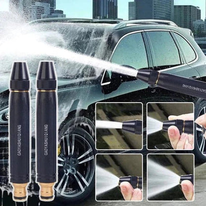 High Speed Water Nozzel with Metal Hose
