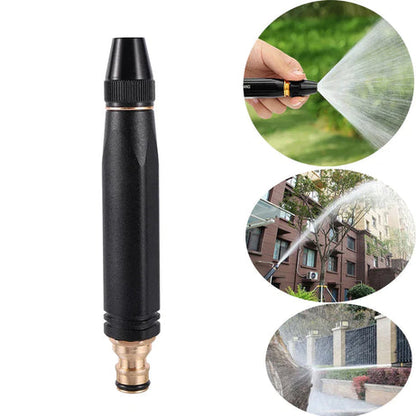 High Speed Water Nozzel with Metal Hose