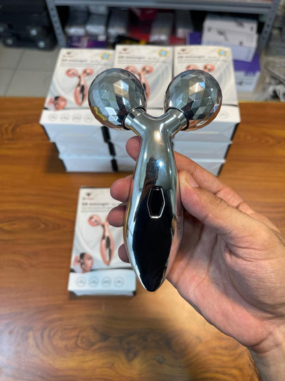 3D Manual Face Roller Massager