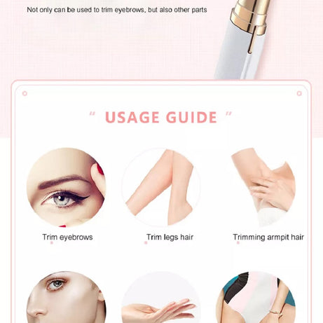 Pen Shaped Eyebrow Hair Remover