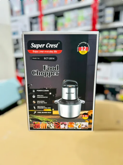 Super Crest Food Chopper (SCT-2014)