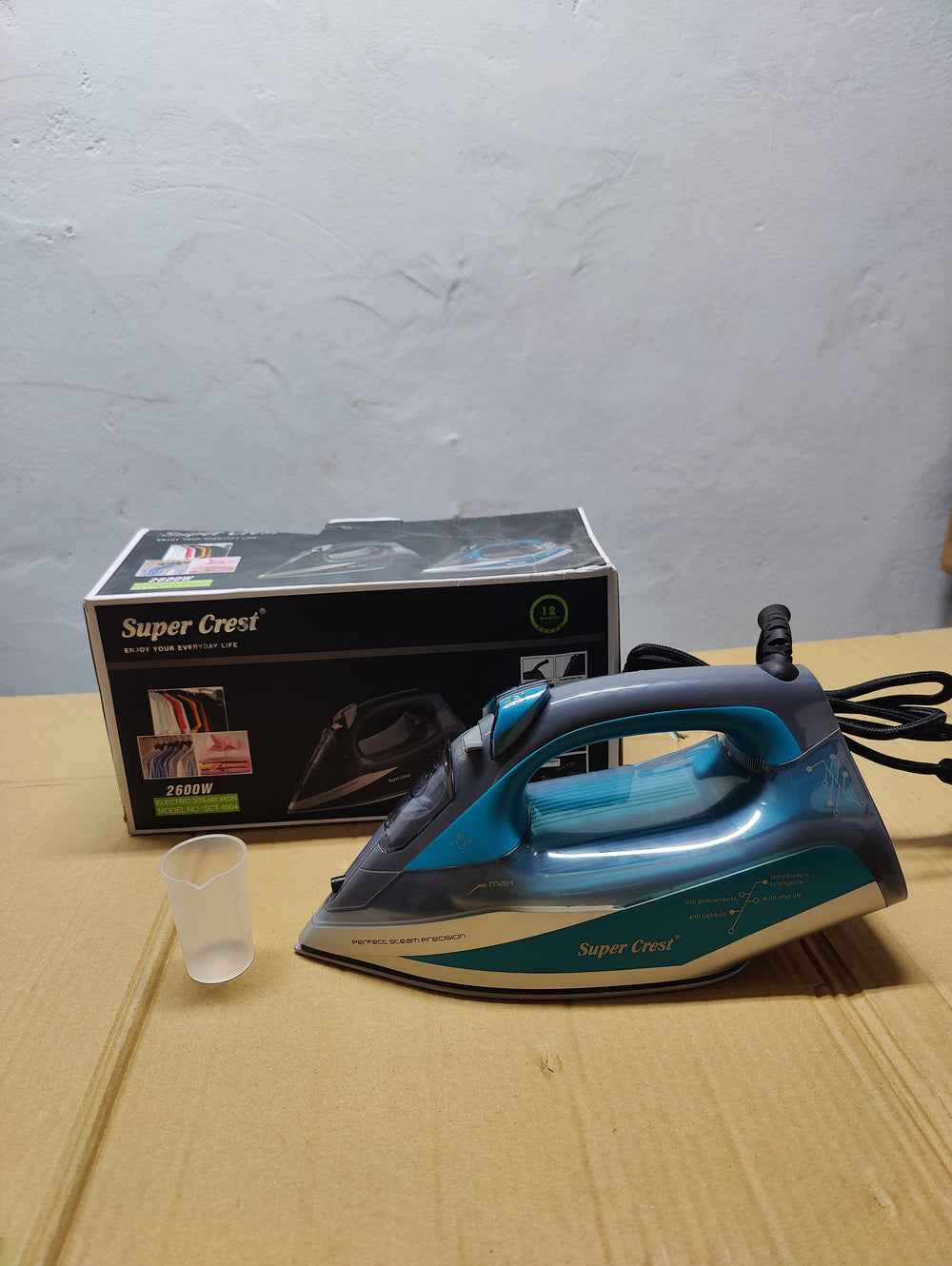 Super Crest 2600 Watt Steam Iron (SCT-1004)