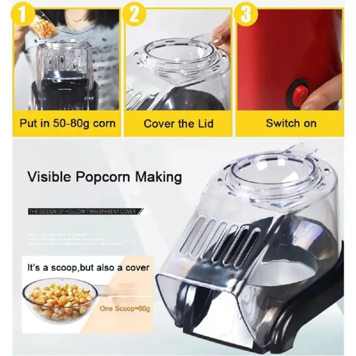 Minijoy Popcorn Maker Oil Free