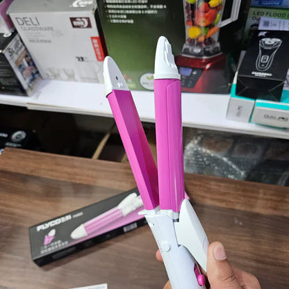 Flyco 2-in-1 Hair Straightner & Roller