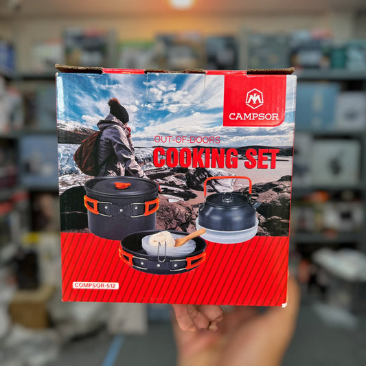 Cooking Set For Camping ( 12 pieces)