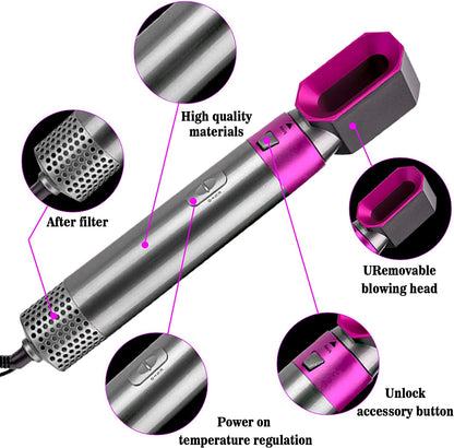 Multiple Hair stying 5 in 1 Curling Wand Set