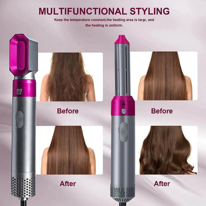 Multiple Hair stying 5 in 1 Curling Wand Set