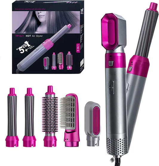Multiple Hair stying 5 in 1 Curling Wand Set