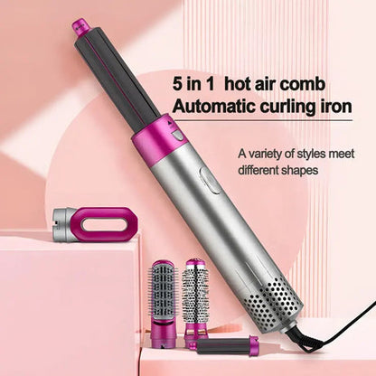 Multiple Hair stying 5 in 1 Curling Wand Set