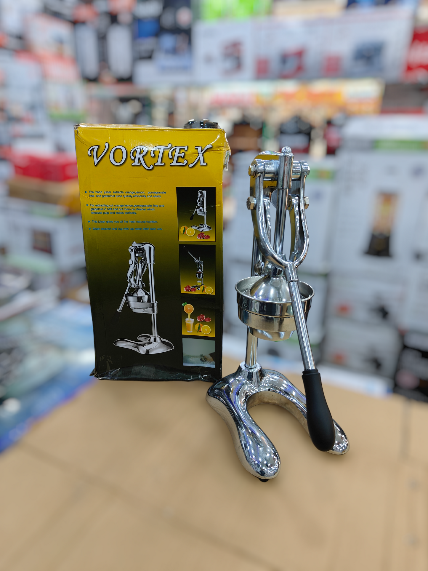 VORTEX stainless steel manual citrus