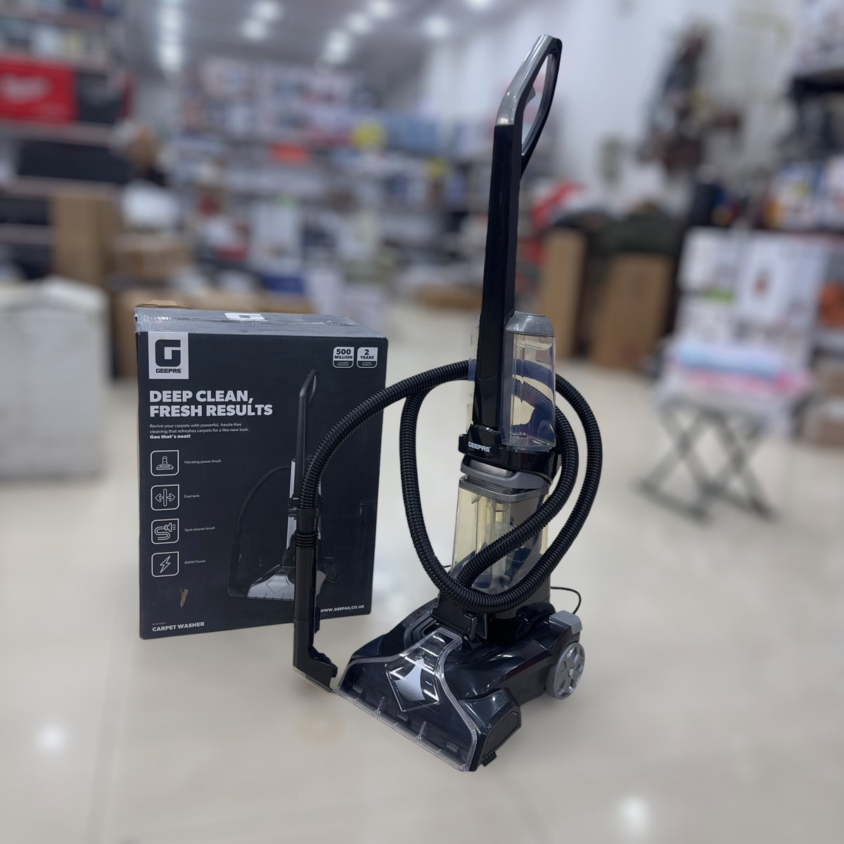 Geepas  Carpet Washer floor sofa steam cleaner GCW19059