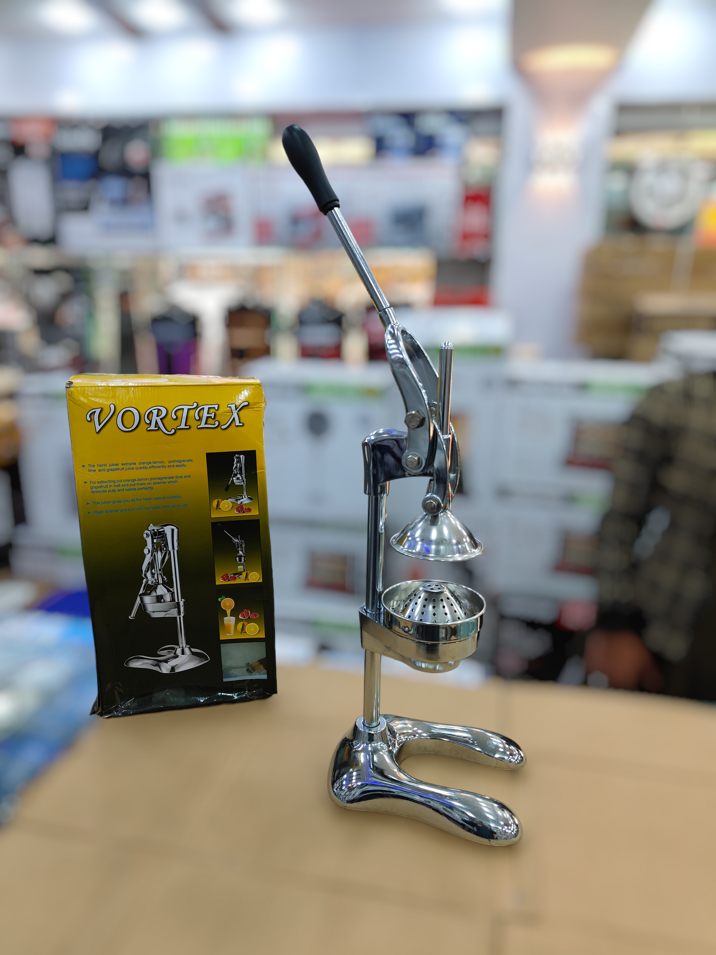 VORTEX stainless steel manual citrus