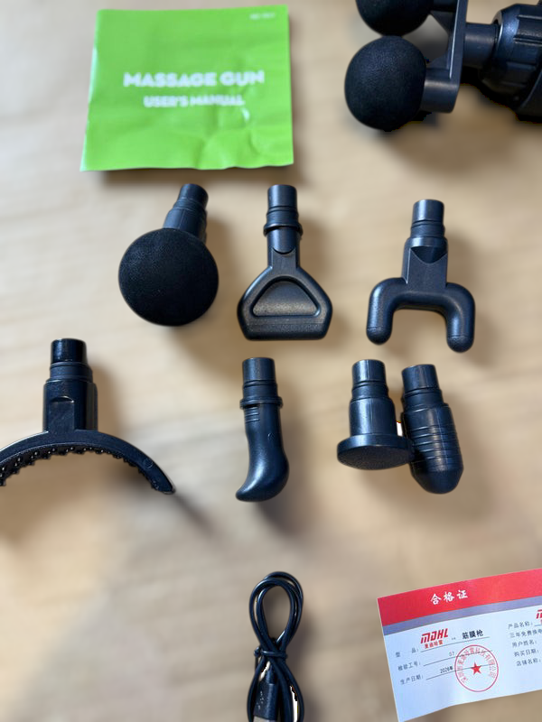 MDHL Germany Brand Gun Massager 7in1