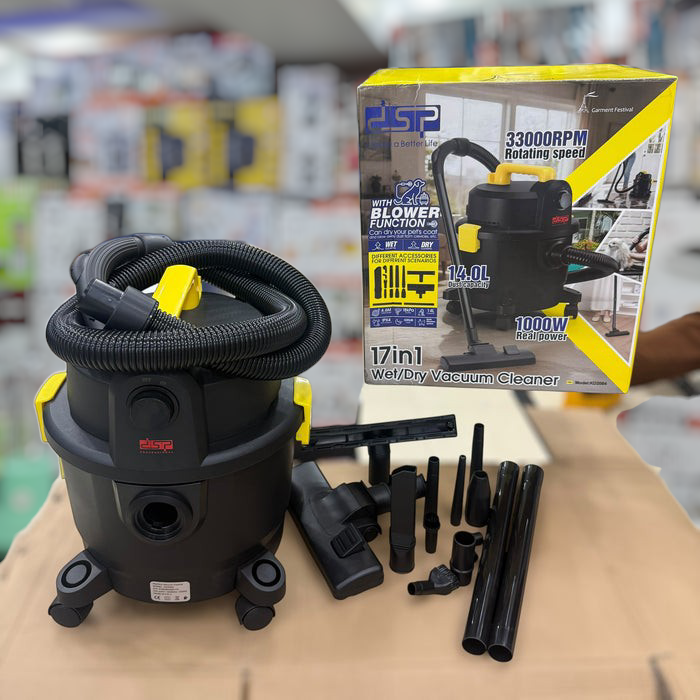 DSP 17 in 1 Wet & Dry Vacuum Cleaner & Blower