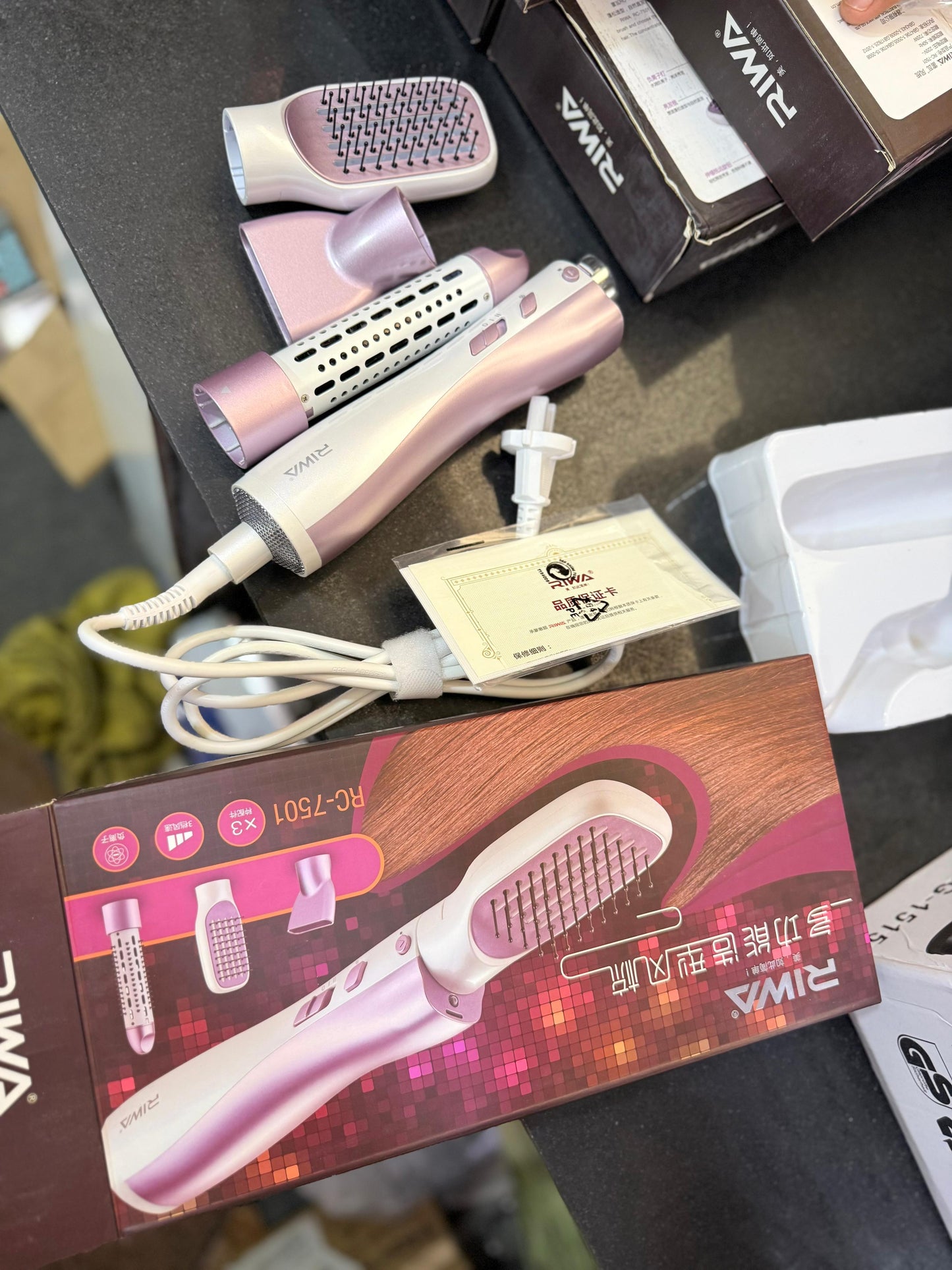 Lot imported RIWA 3in1 Hair Dryer Set