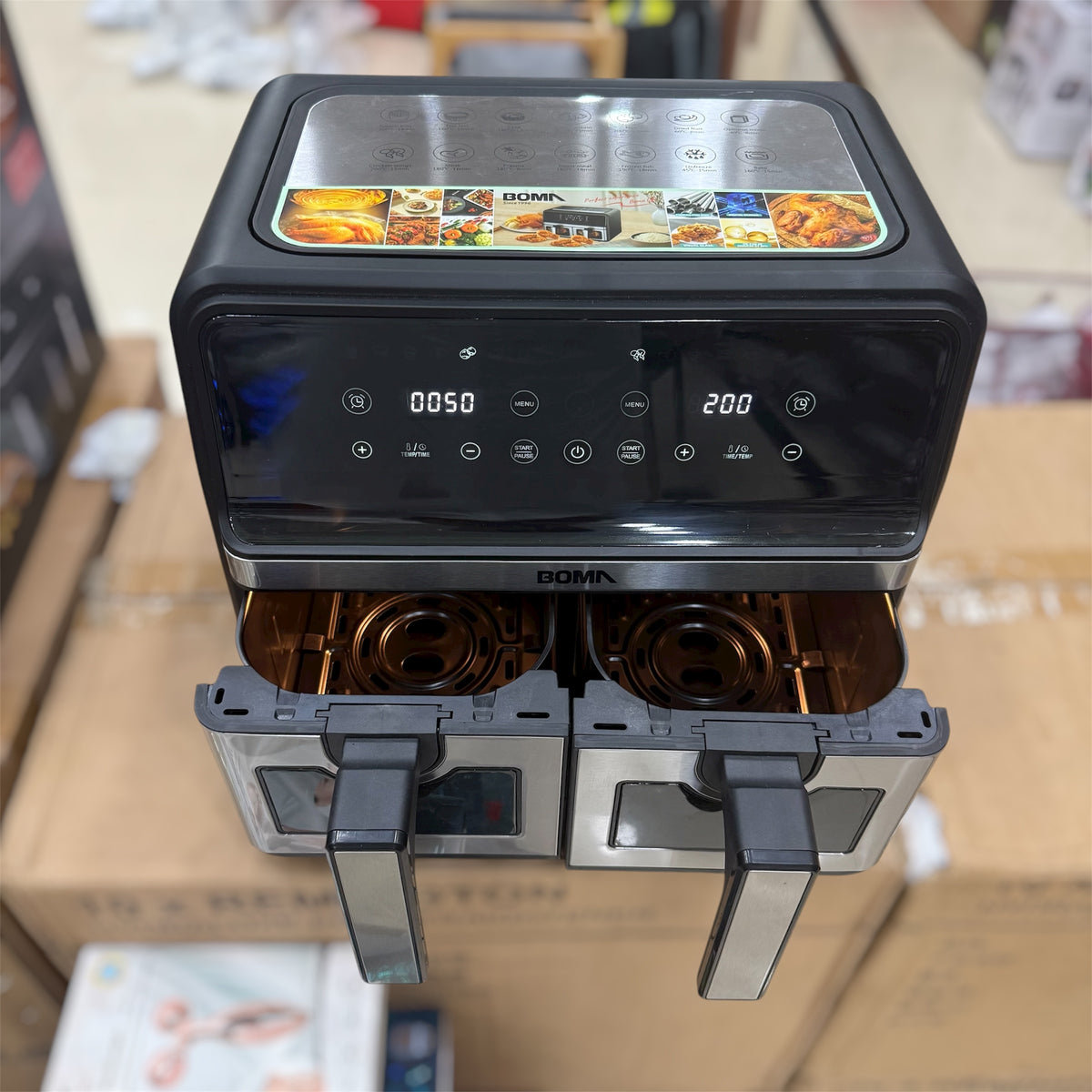 Boma Germany Double Door 10L Digital Air Fryer BM-882