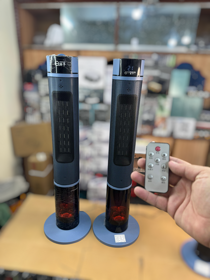 Yangzi extra large heater 3D flame & blower heater
