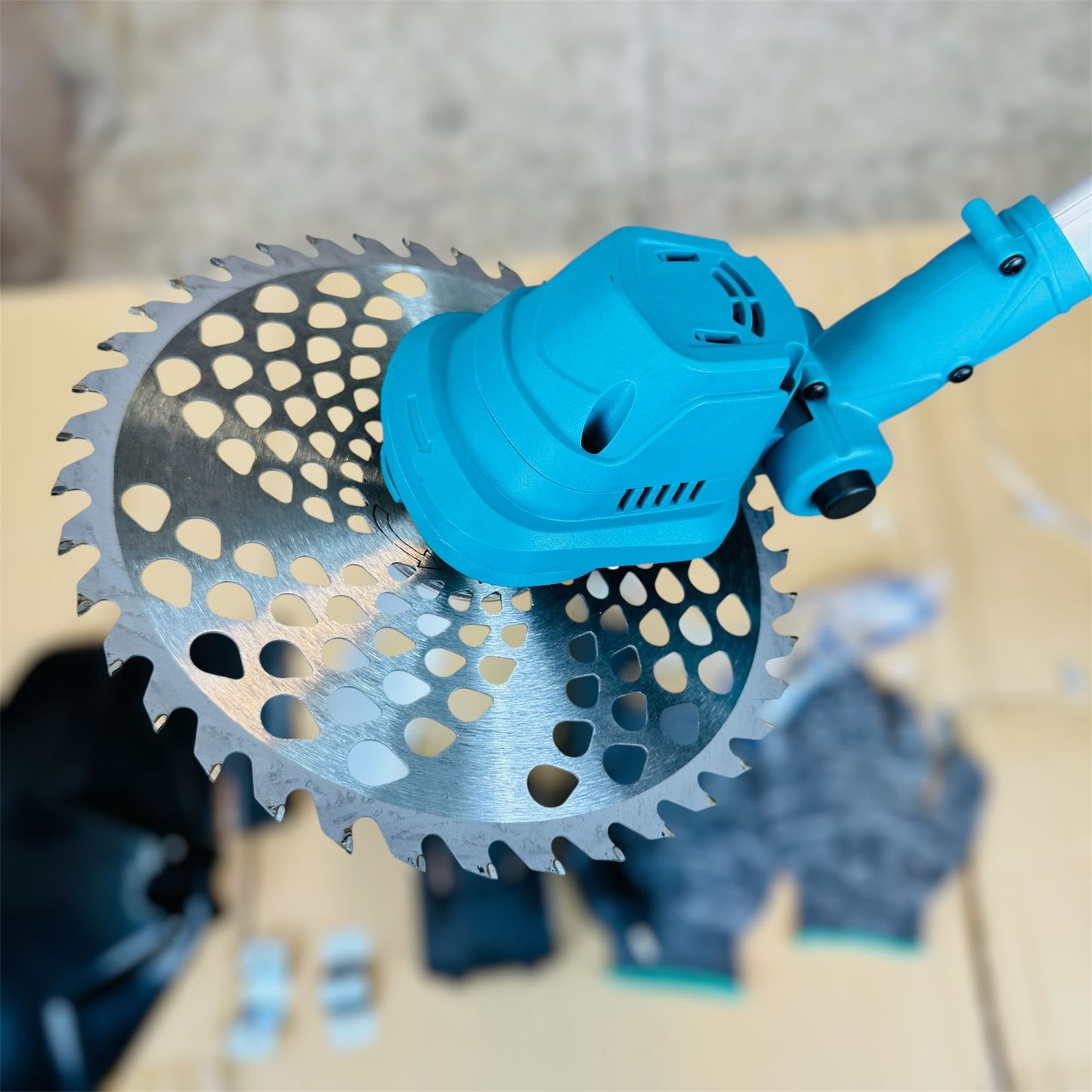 2 in 1 commercial Rechargeable grass cuter machine set ( grass trimmer