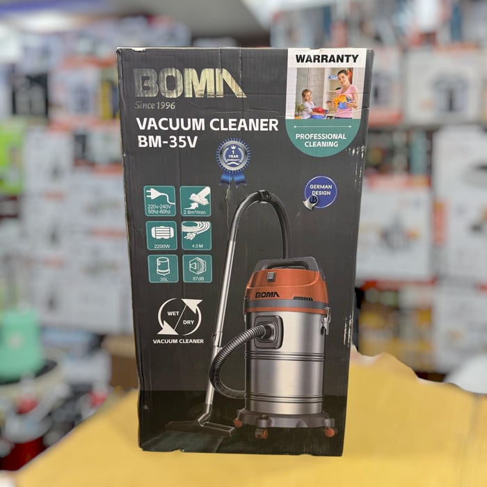 Boma Germany Wet & Dry Vacuum Cleaner BM-35V