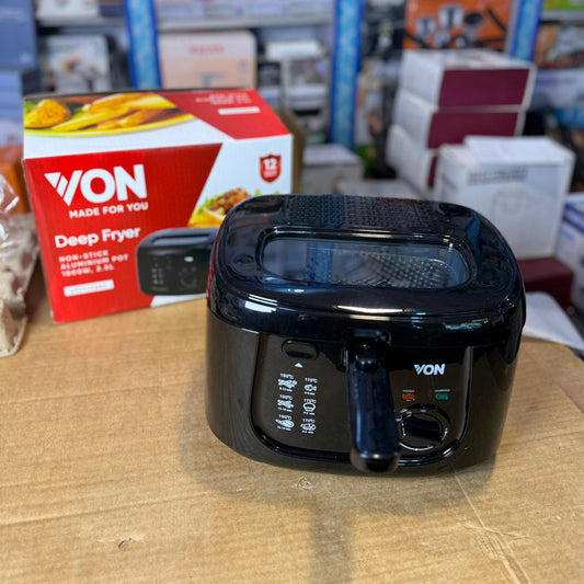 Von Deep Fryer 2.5L VSYD25BBK