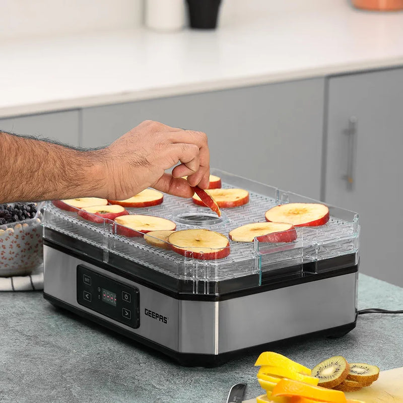 Geepas 5 Trays Dehydrater GFD63013N ( 2 year warranty)
