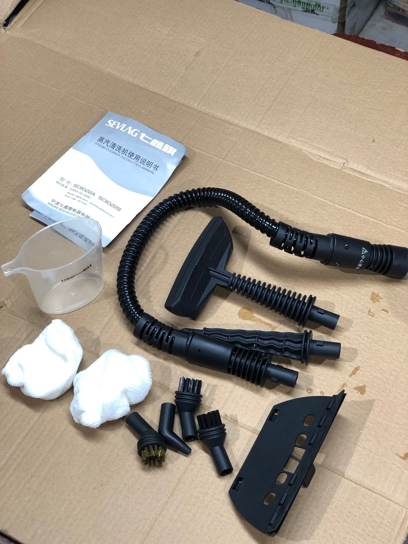 Multi-Purpose 9 in 1 Handheld Pressurized Steam Cleaner