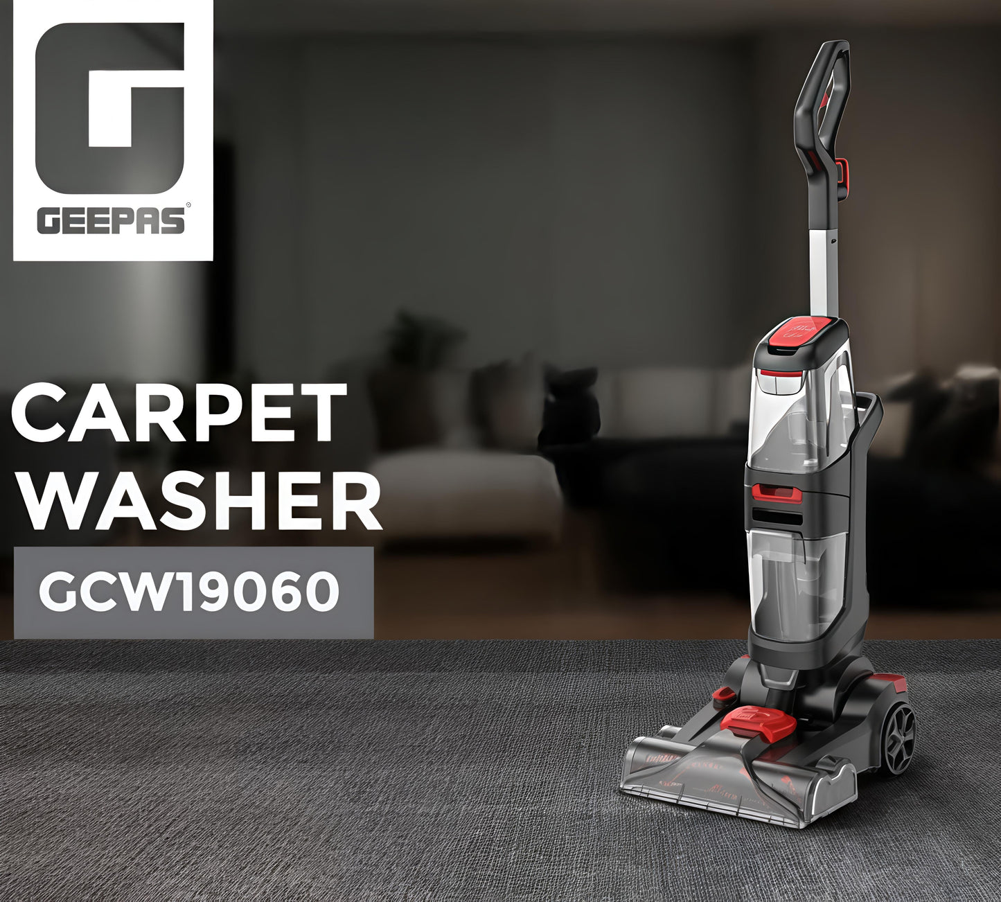 Geepas  Carpet Washer floor sofa steam cleaner GCW19060