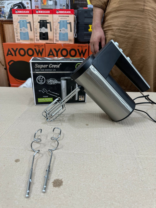 Super Crest Hand Mixer 750W