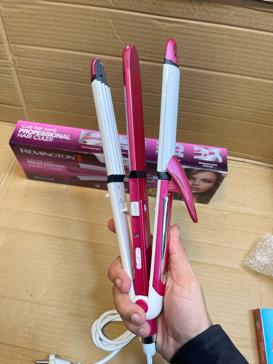 Remington Professional 3 in 1 Hair Straightner, Curler