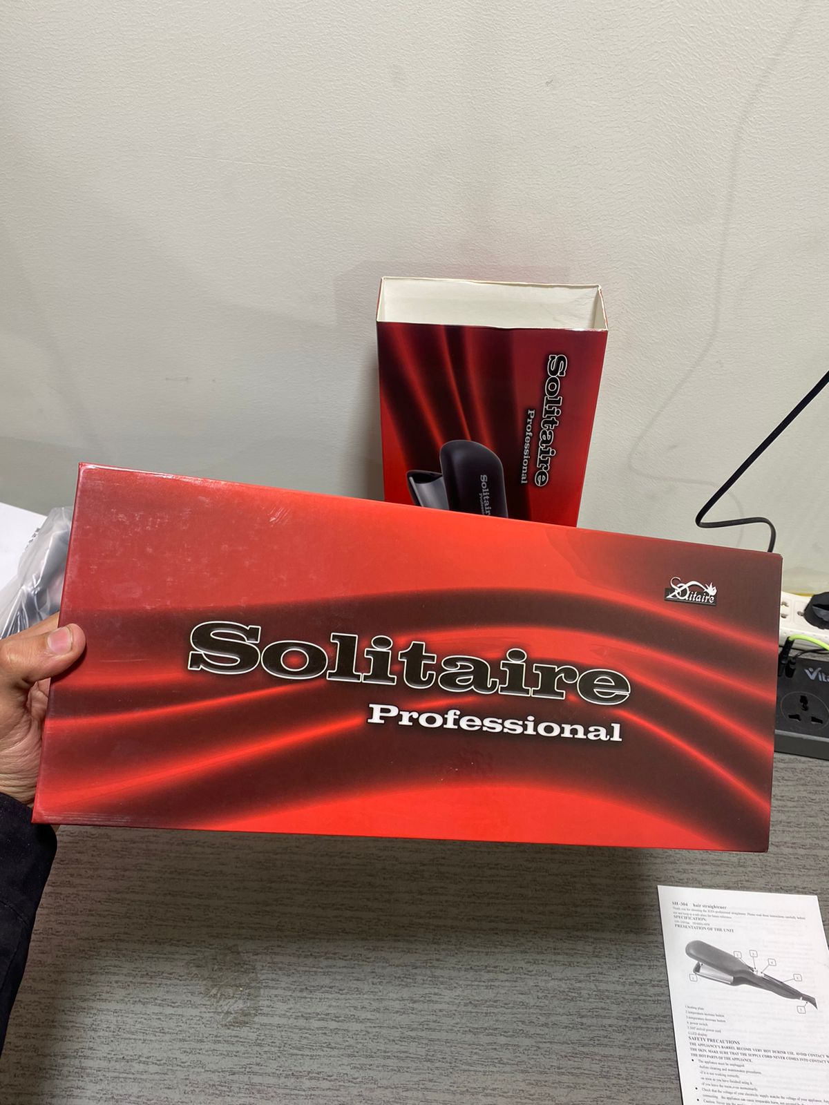 Solitaire Professional Hair Straightner & Waver