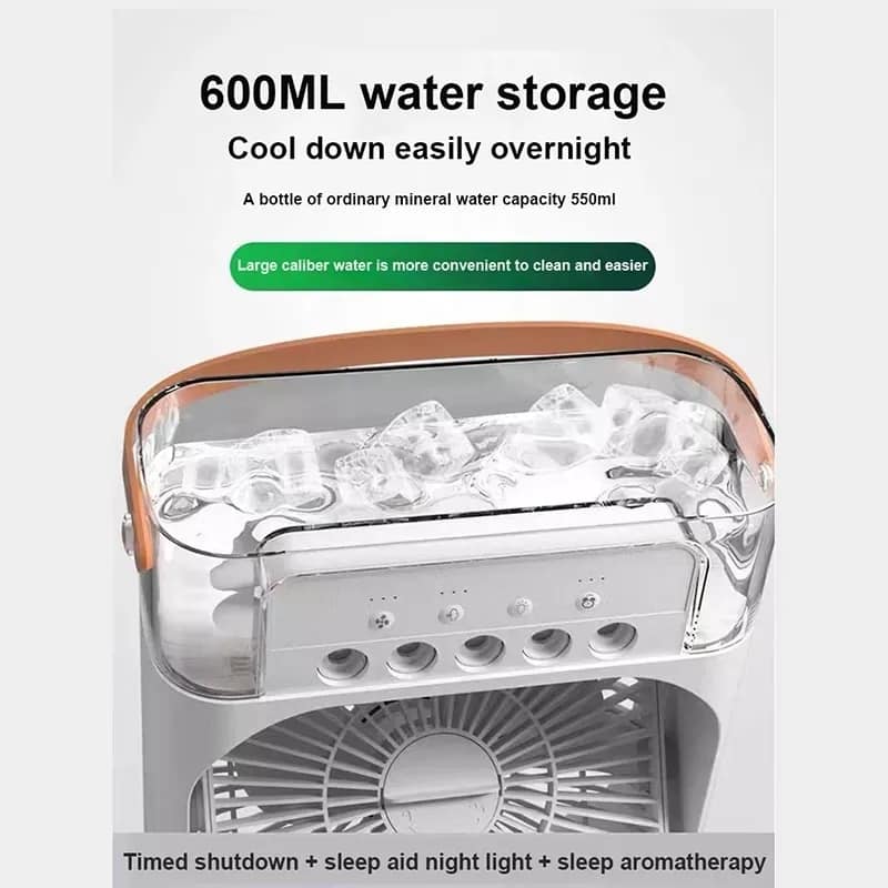 Electric Portable Mini Cooler And Fan