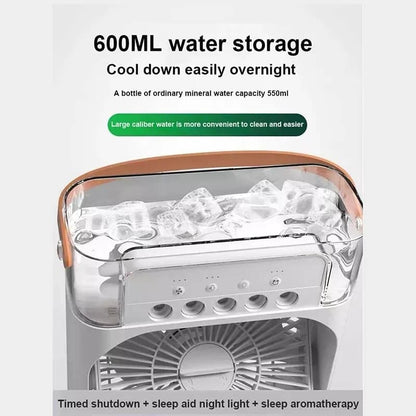 Electric Portable Mini Cooler And Fan