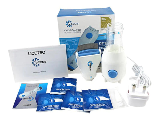 V-Comb Electronic Head Lice Removal Machine